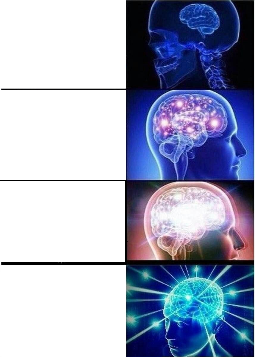 Expanding Brain meme about Chomps
