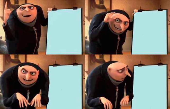Gru's Plan meme about Chomps